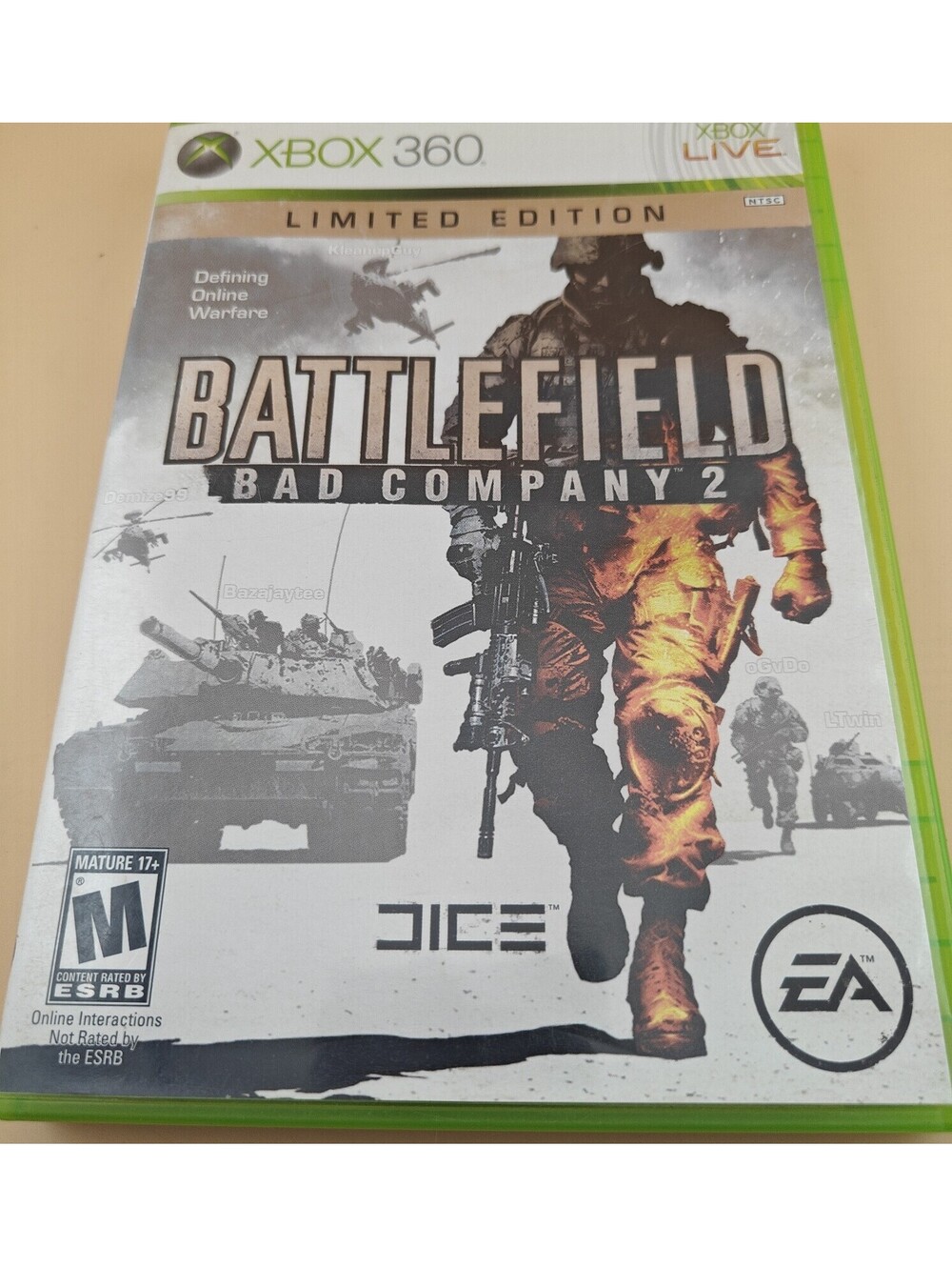 Battlefield: Bad Company 2 Limited Edition Xbox 360 EA DICE CIB Complete